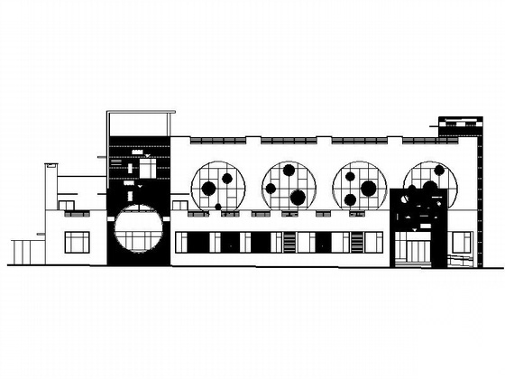 [湖南]某军区六班三层幼儿园建筑施工图施工图下载【ID:165739129】