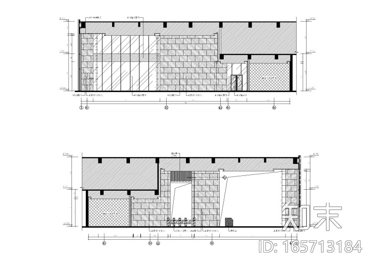 [佛山]万达甲级写字楼两套办公样板间效果图+施工图+机...cad施工图下载【ID:165713184】