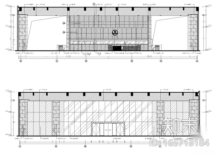 [佛山]万达甲级写字楼两套办公样板间效果图+施工图+机...cad施工图下载【ID:165713184】