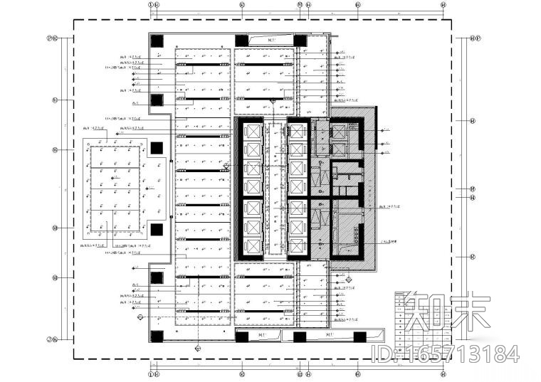 [佛山]万达甲级写字楼两套办公样板间效果图+施工图+机...cad施工图下载【ID:165713184】