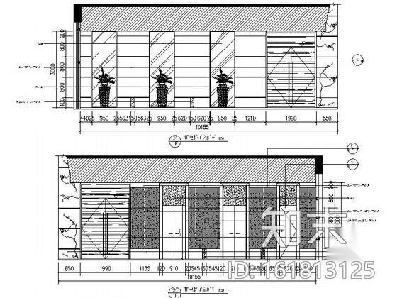 某国家级高新技术企业办公楼CAD施工图（含效果）施工图下载【ID:161813125】