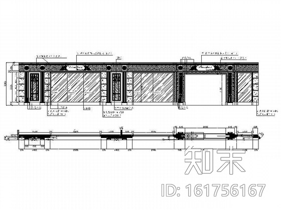 某家具专卖店装修图cad施工图下载【ID:161756167】