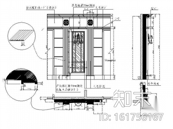 某家具专卖店装修图cad施工图下载【ID:161756167】