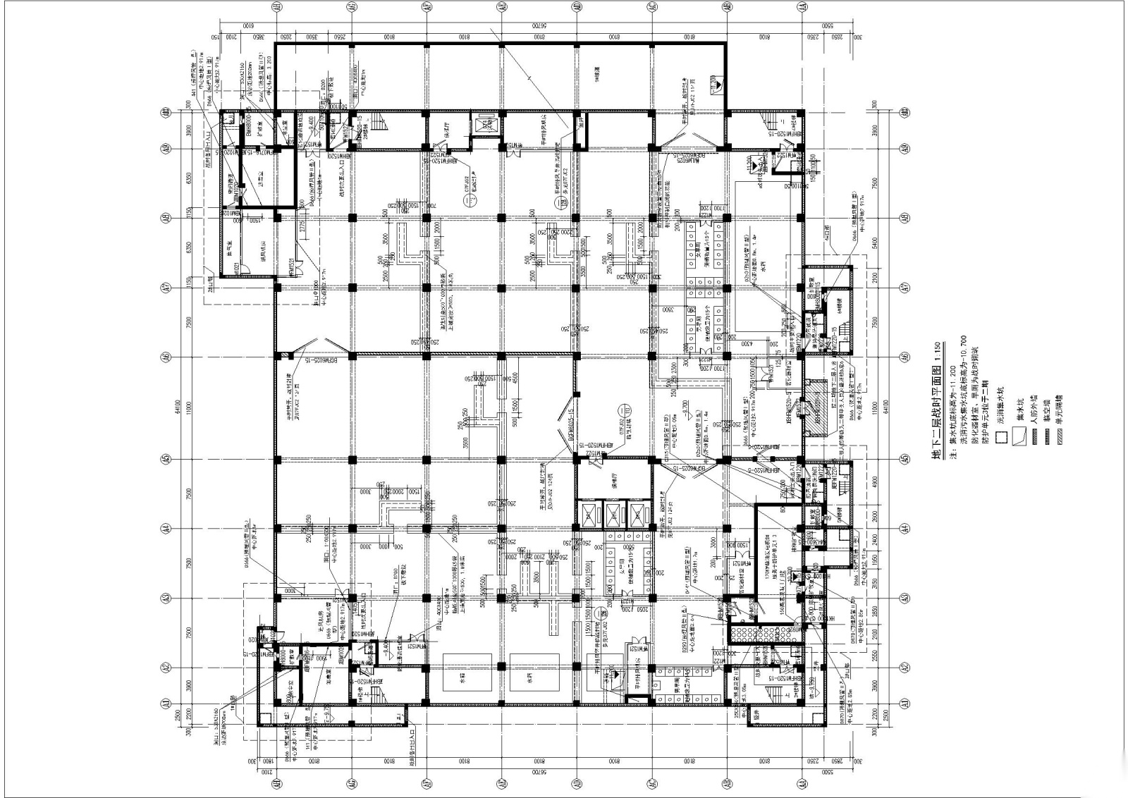 宣化中医院门诊楼建筑施工图施工图下载【ID:160722113】