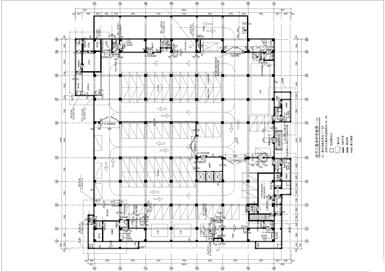 宣化中医院门诊楼建筑施工图施工图下载【ID:160722113】