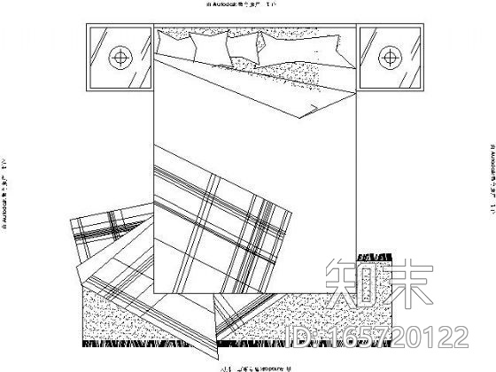 床平面图块集cad施工图下载【ID:165720122】