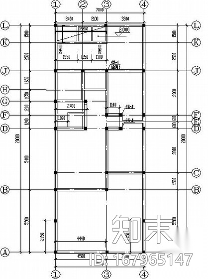 农村自建二层砖砌体别墅结构施工图施工图下载【ID:167965147】