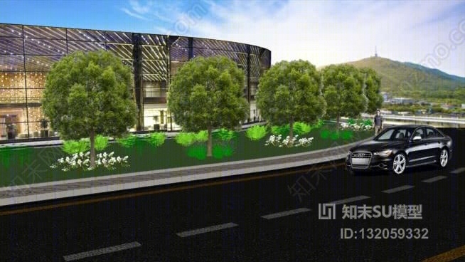 景观2SU模型下载【ID:132059332】