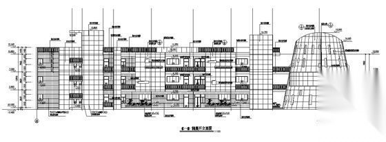 [贺州桂东]某社区三层九班幼儿园建筑施工图cad施工图下载【ID:166064149】