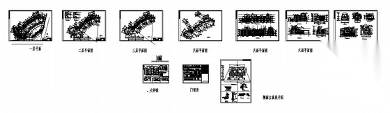 [贺州桂东]某社区三层九班幼儿园建筑施工图cad施工图下载【ID:166064149】