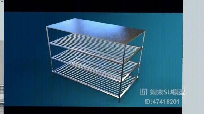 置物架SU模型下载【ID:217952092】