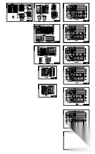 湘潭某学院六层教学楼建筑方案图cad施工图下载【ID:151576104】