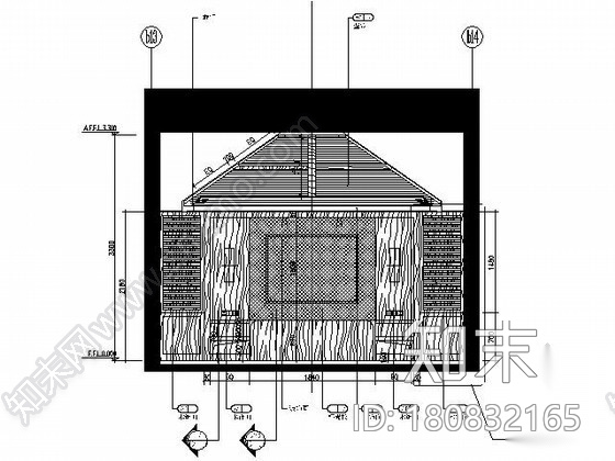 [沈阳]90平米泰式混搭宗教风格样板间施工图（含实景）cad施工图下载【ID:180832165】