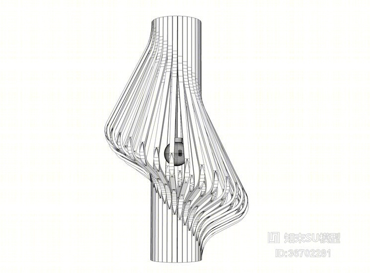 精品免费吊灯SU模型下载【ID:36702281】