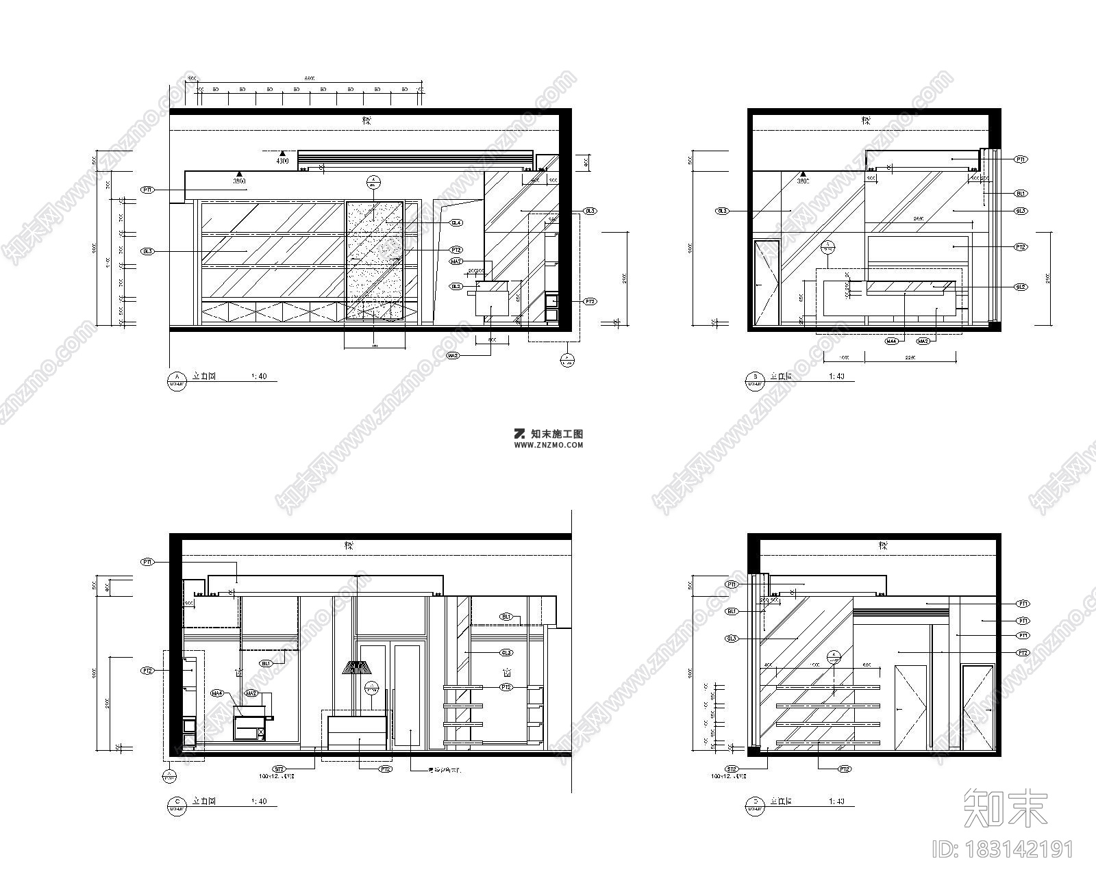 南京星雨花都D3户型施工图及材料表CAD下载、户型施工图及材料表CAD下载cad施工图下载【ID:183142191】