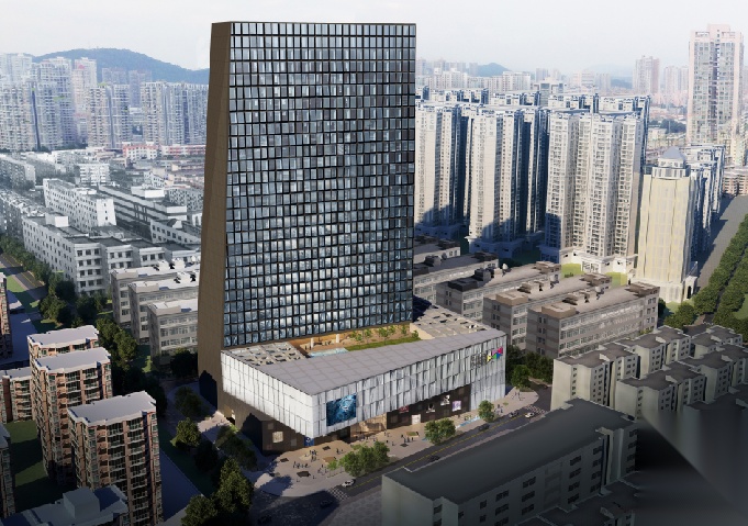 罗湖水贝金展国际珠宝广场建筑设计方案文本cad施工图下载【ID:165141126】