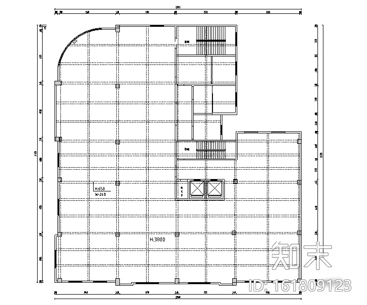中式风格高档会所设计施工图（附效果图）cad施工图下载【ID:161809123】