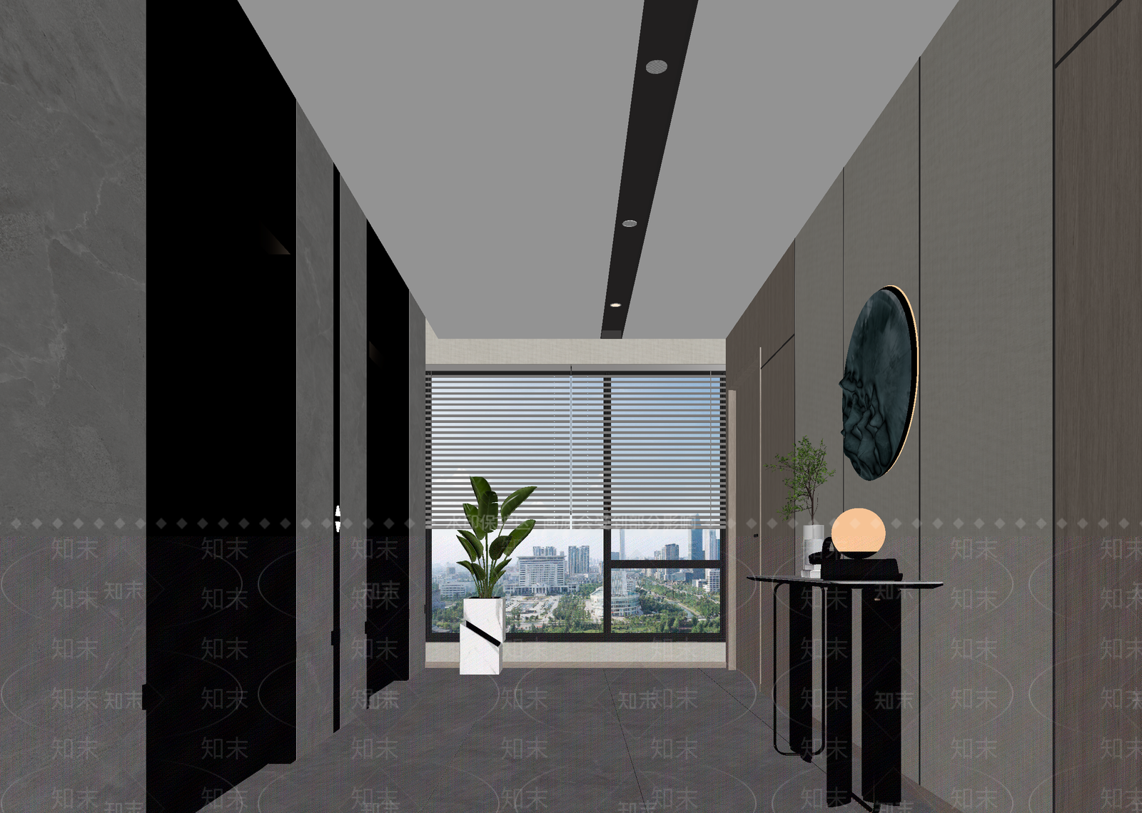 现代玄关3D模型下载【ID:1214725801】