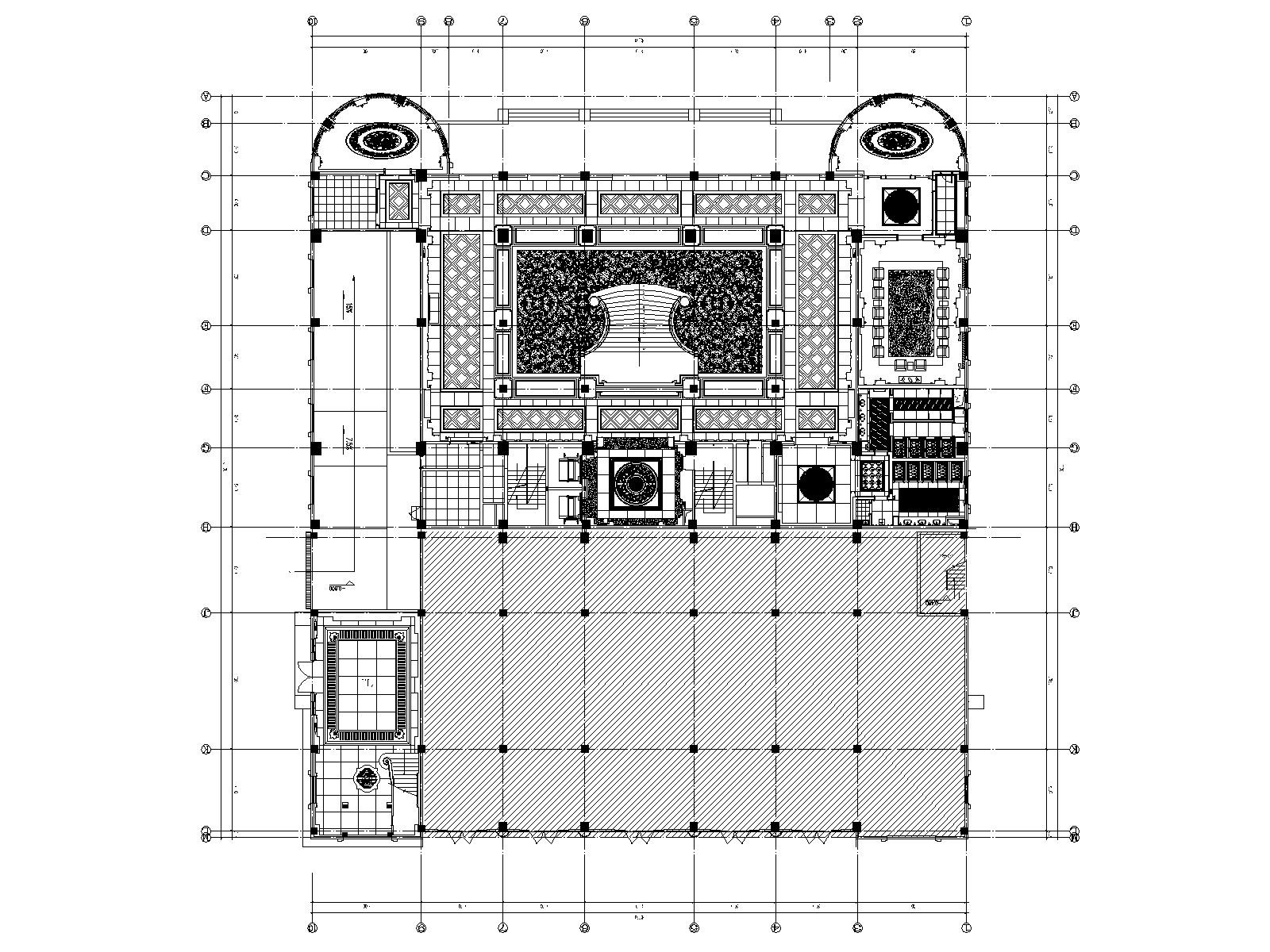 [江苏]现代豪奢林梓张公馆全套施工图（附效果图）cad施工图下载【ID:160714102】