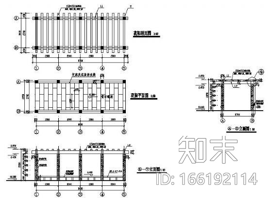 [台州]中学景观设计及施工全套图cad施工图下载【ID:166192114】