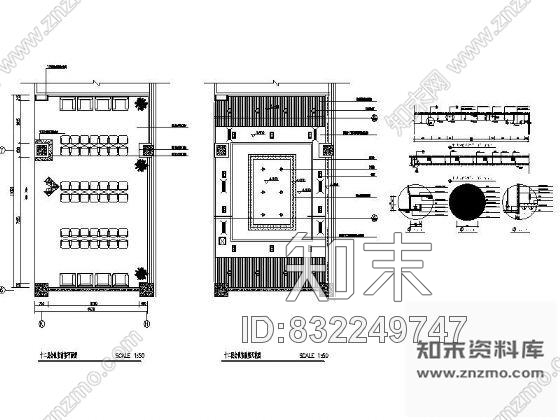 吊顶节点CAD图纸