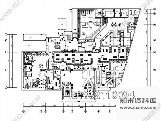 施工图豪华休闲会所装修图cad施工图下载【ID:632118094】
