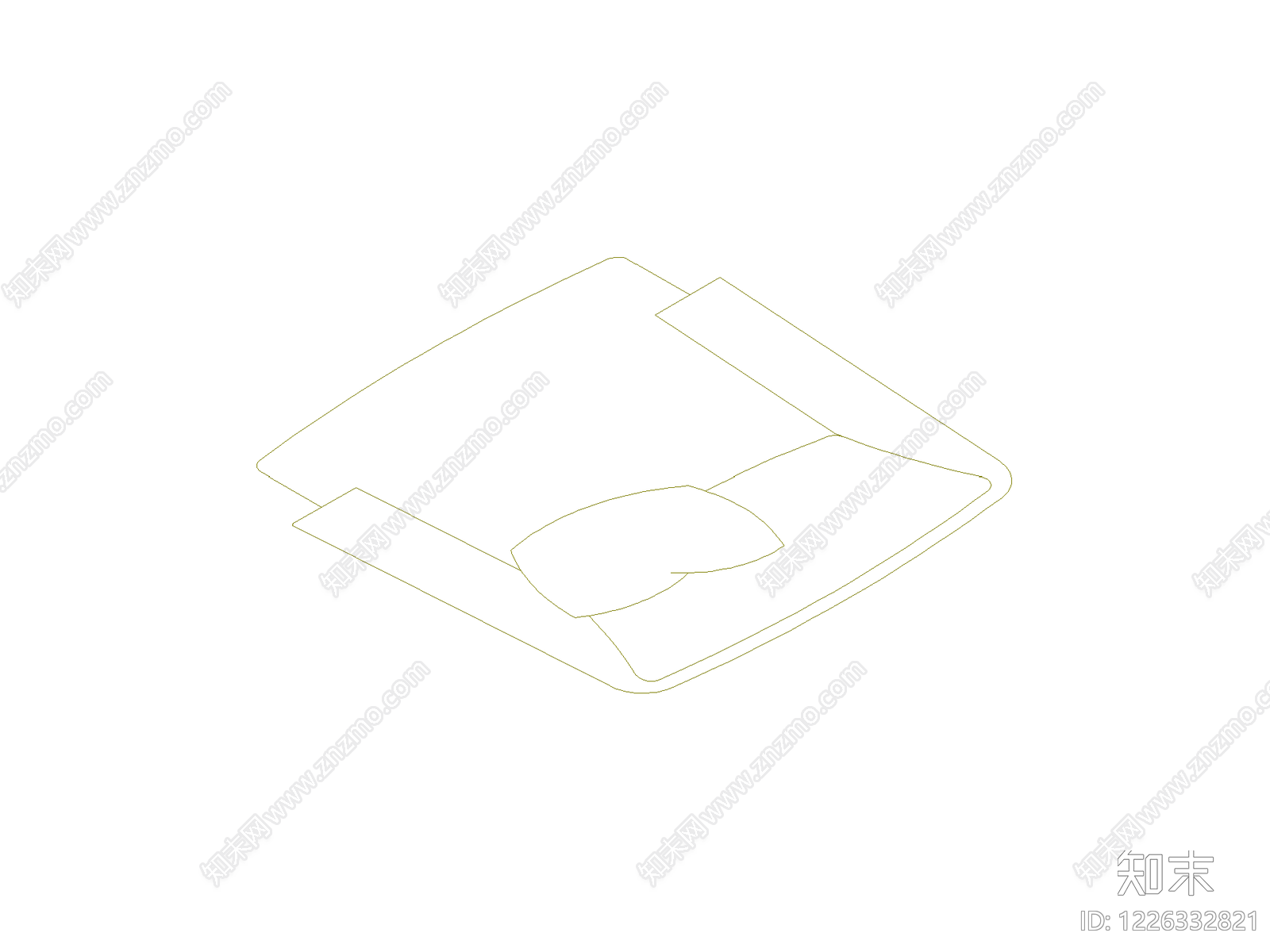 现代椅子CAD图纸