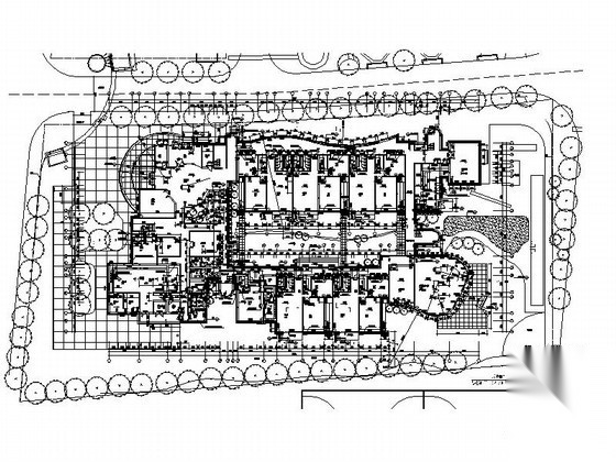 [上海闵行区]某九班幼儿园、六班托儿所建筑施工套图（含...施工图下载【ID:165738153】