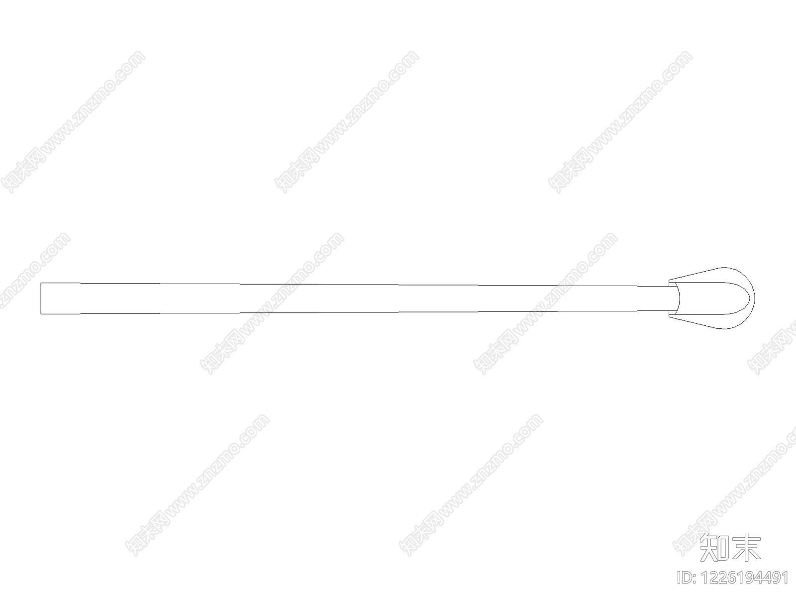 五金管件cad施工图下载【ID:1226194491】