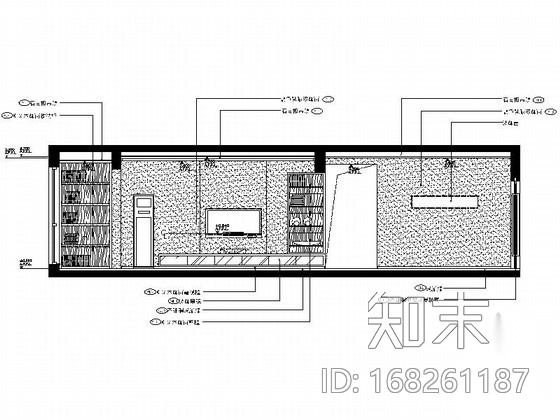 温馨浪漫现代风情四居室样板间CAD装修施工图（含效果）cad施工图下载【ID:168261187】