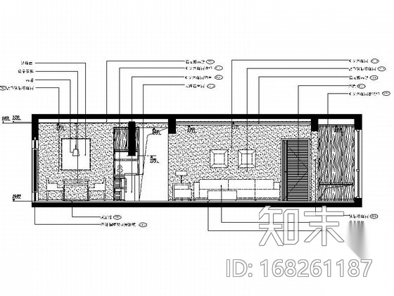 温馨浪漫现代风情四居室样板间CAD装修施工图（含效果）cad施工图下载【ID:168261187】