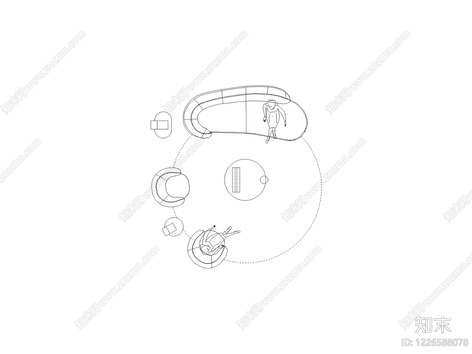 现代家装图库CAD图纸