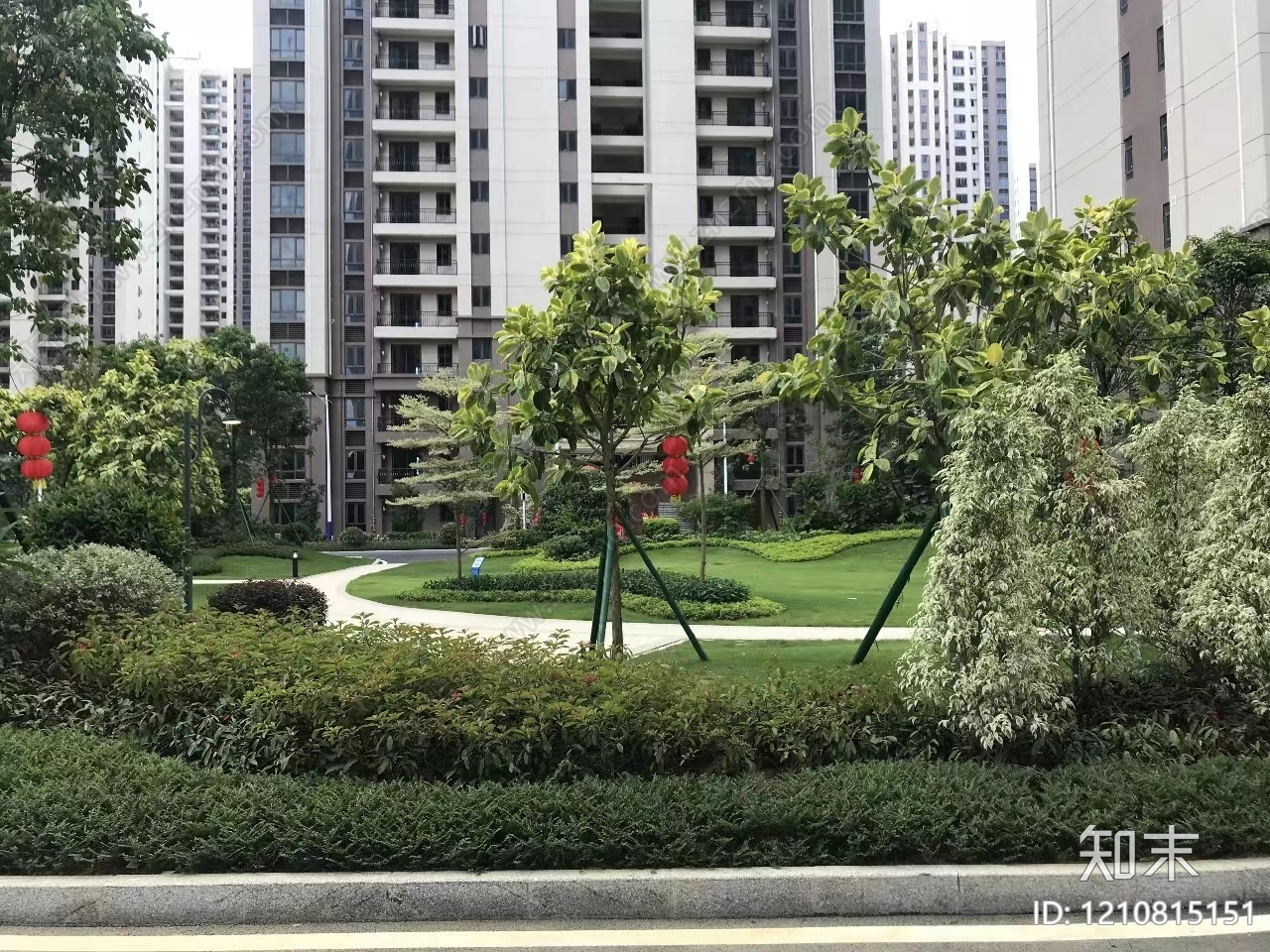小区外景贴图下载【ID:1210815151】_【知末网贴图库】