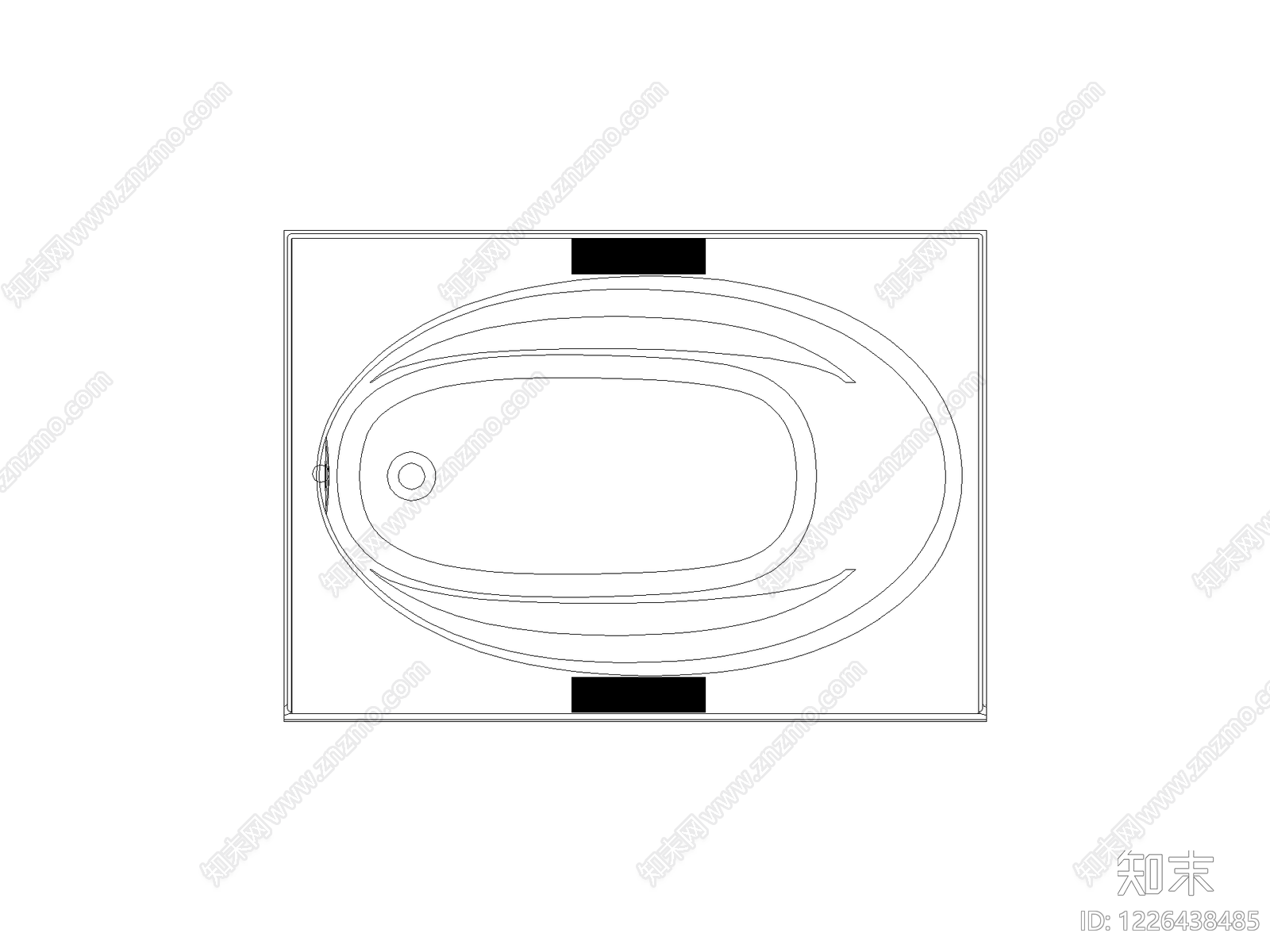 卫浴设施cad施工图下载【ID:1226438485】