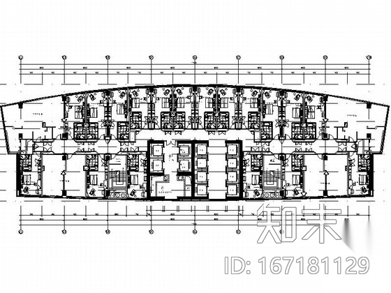 [广东]全球连锁尊贵五星级国际豪华酒店设计装修施工图cad施工图下载【ID:167181129】