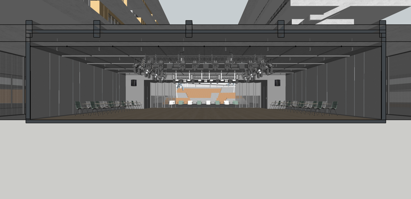 现代其他文化空间SU模型下载【ID:1216026632】
