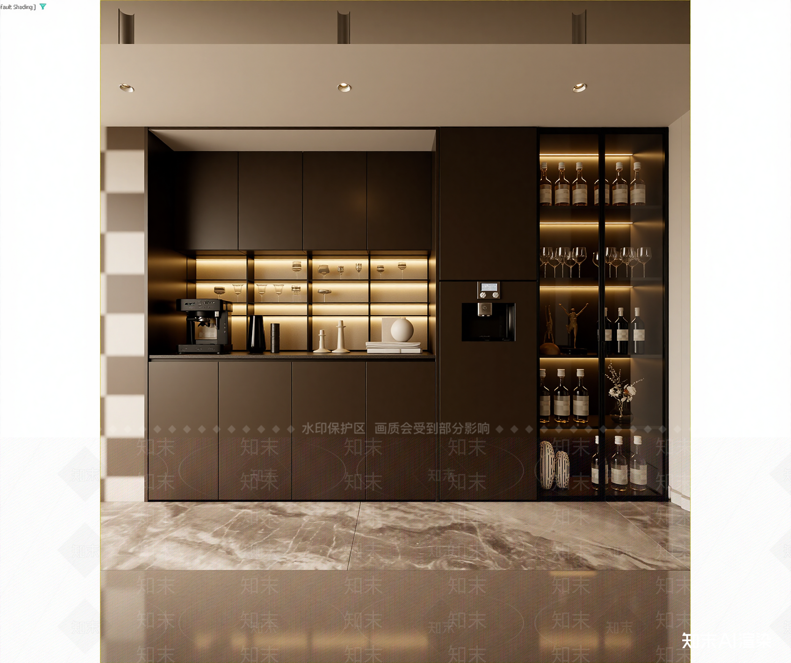 现代酒窖3D模型下载【ID:1214857328】