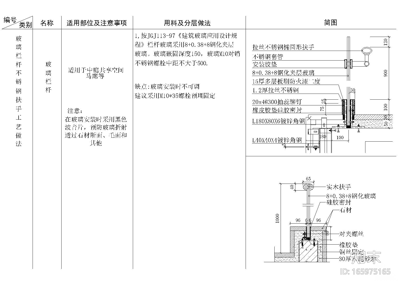 ​伸缩缝，邻边保护预埋做法等施工节点详图cad施工图下载【ID:165975165】