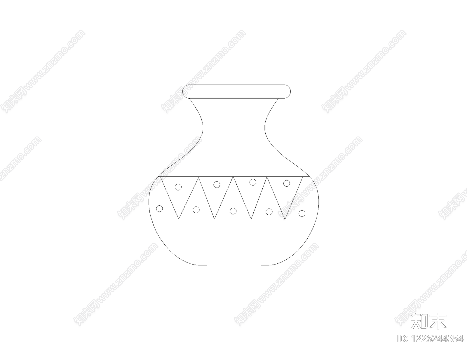 摆件CAD图纸