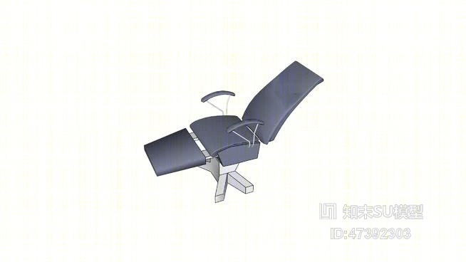 躺椅SU模型下载【ID:917922698】