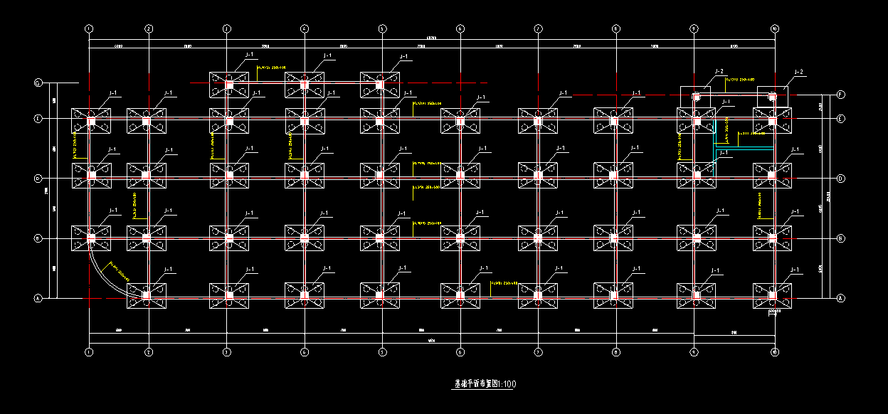 某8层综合办公楼建筑CAD图纸（含计算书，建筑、结构图，...cad施工图下载【ID:149933103】
