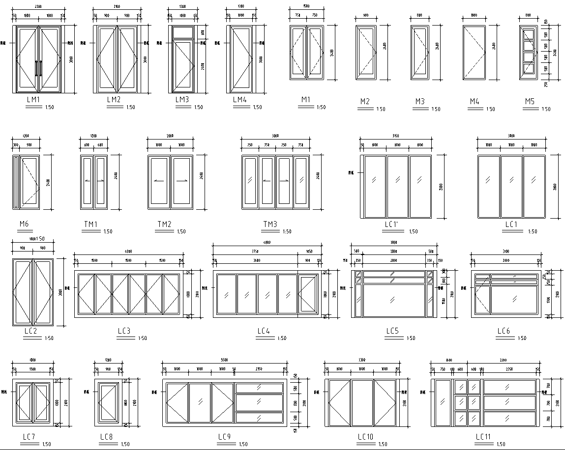 [北京]某三层流水别墅建筑施工图施工图下载【ID:149889186】