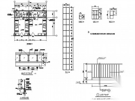 [四川]中式风格高中公寓楼及食堂建筑施工图（灾后重建项...cad施工图下载【ID:165629114】