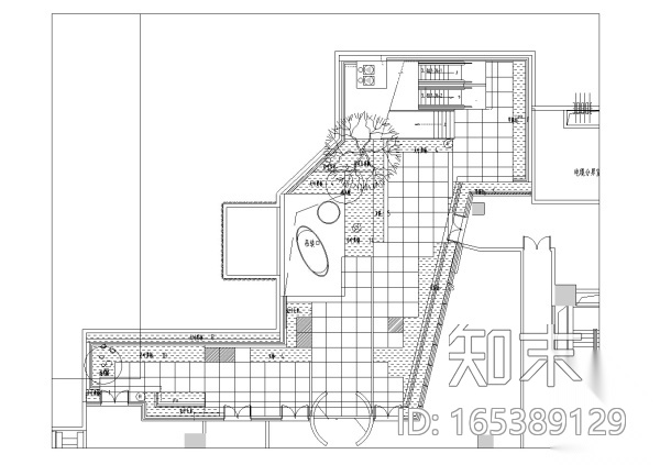 [北京]LEED金级预认证写字楼景观设计施工图(2016最新...cad施工图下载【ID:165389129】