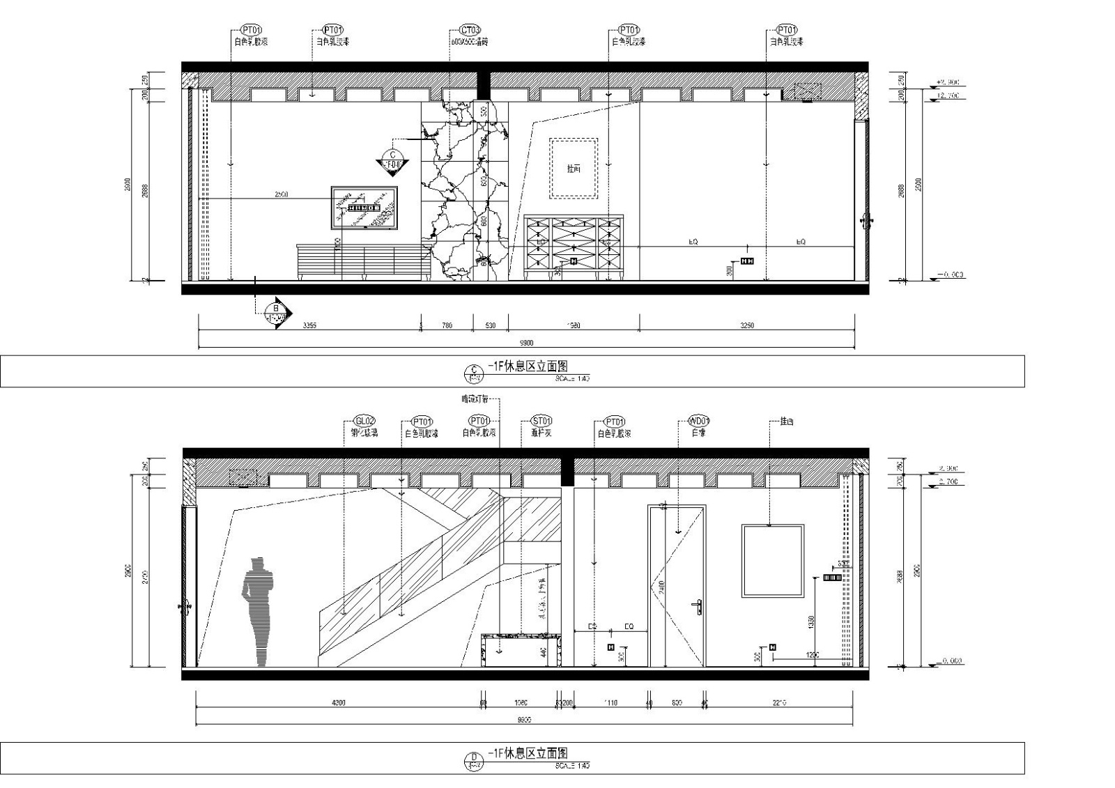 [海南]-清水湾珊瑚宫殿900㎡别墅施工图施工图下载【ID:160072153】