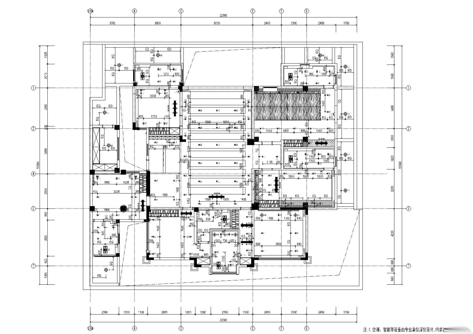 [海南]-清水湾珊瑚宫殿900㎡别墅施工图施工图下载【ID:160072153】