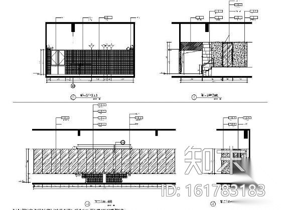 某大酒店SPA区施工装修图cad施工图下载【ID:161783183】