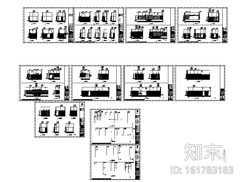 某大酒店SPA区施工装修图cad施工图下载【ID:161783183】