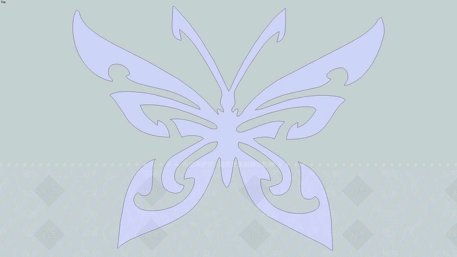 Borboleta1SU模型下载【ID:1162228888】