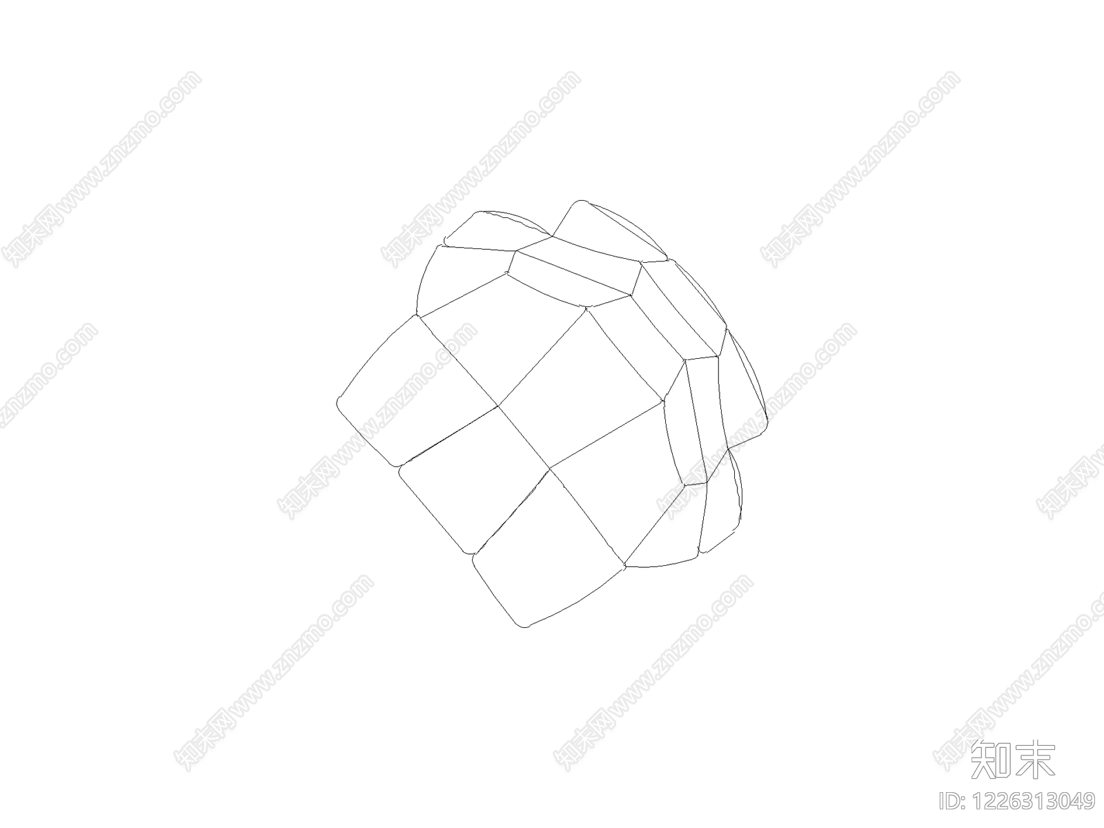 综合硬装构件图库CAD图纸